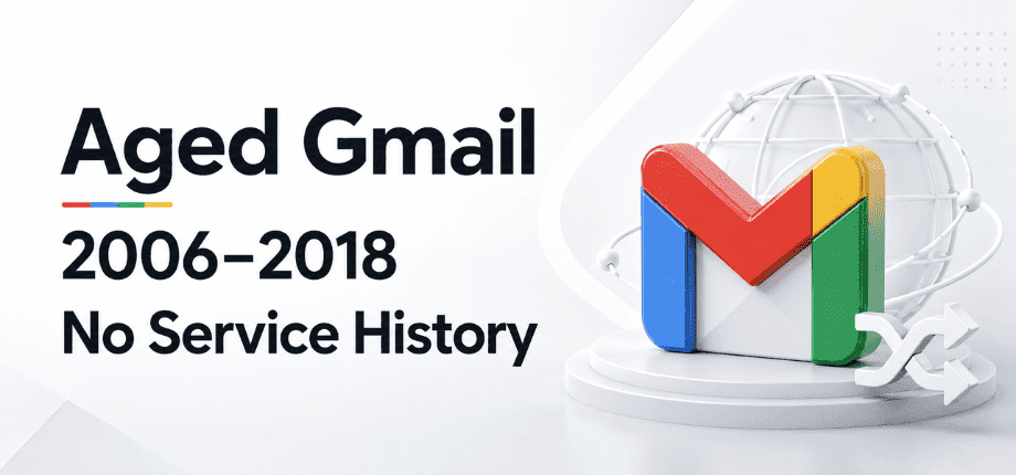 Old Gmail Account 2006-2018 - Not yet Serviced