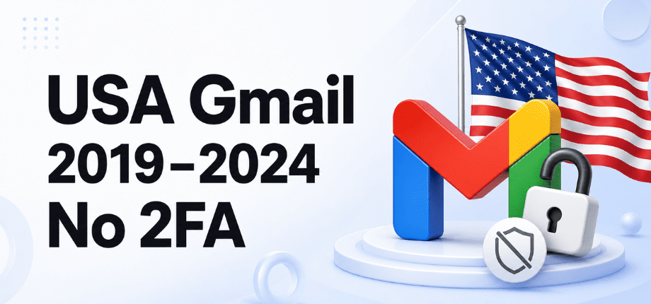 Аккаунт Gmail со случайным IP-адресом 2019–2024