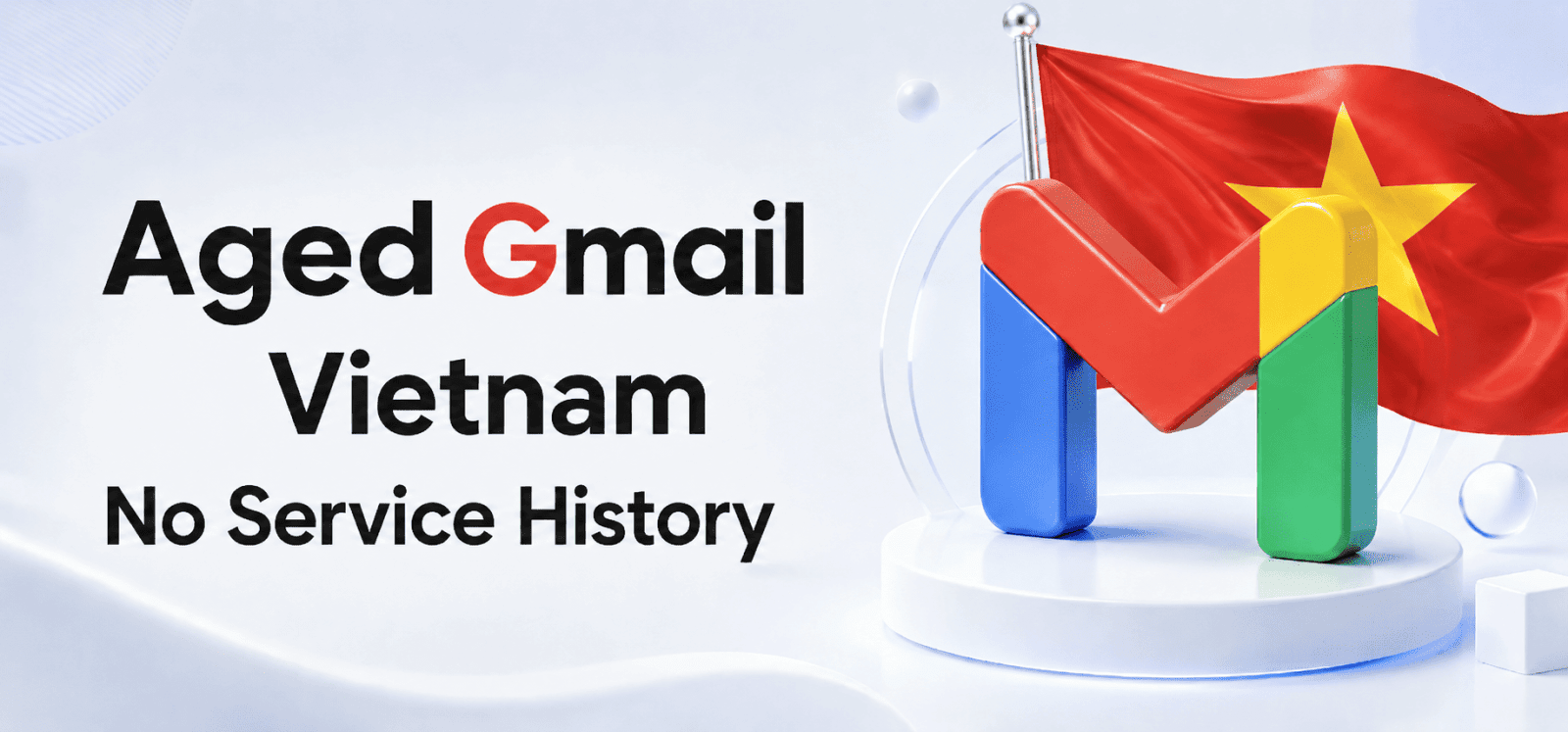 Антикварная учетная запись Gmail Viet Sieu — без обслуживания — проверенное качество